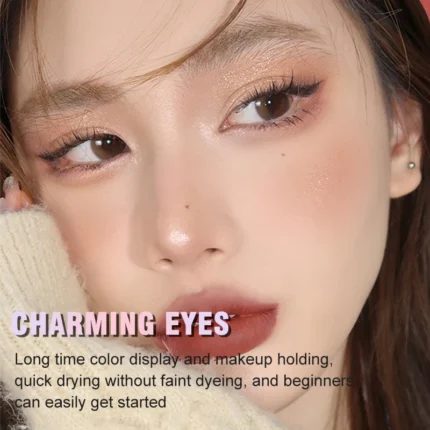 PTWOP 2 Pcs/Box Black Eyeliner Liquid Pencil Cat Eye Wings Eyeliner Stamp Waterproof Quick Drying Long Lasting for Eye Makeups - Image 16