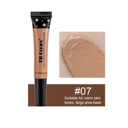 Fit Colors 8 Color Concealer Flexible Moisturizing Liquid Foundation Covering Dark Circles And Acne Spots Face Makeup Concealer - Image 8