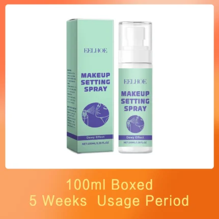 EELHOE Makeup Fixer Spray Waterproof Sweatproof Oil Control Matte Primer Non-sticky Hydrating Nicotinamide Setting Spray 100ml - Image 8