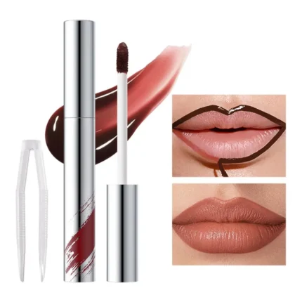Peel Off Lip Liner Stain Long Lasting Lip Liner Matte Finish Waterproof Long Lasting Peel Off Lipgloss Lipstick Makeup for Women - Image 10