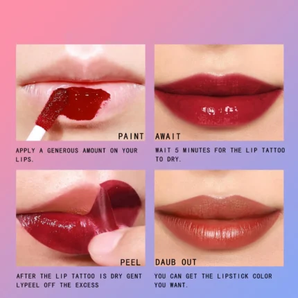 6 Colors Liquid Lipstick Peel Off Waterproof Longlasting LipGloss Mask Moisturizer Tear Pull Lip Lint Cosmetic Maquillage Makeup - Image 22