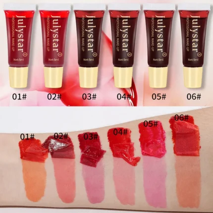 6 Colors Tear-Off Matte Liquid Lipstick Natural Mist Makeup Lip Tint Peel Off Lip Glaze Long Lasting Waterproof Gloss Cosmetics - Image 6
