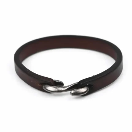 Jiayiqi Vintage Genuine Leather Wrap Cord Cuff Bracelet For Hand Wrist Wristband Men Woman Punk Bangle Couple Jewelry Gift - Image 9