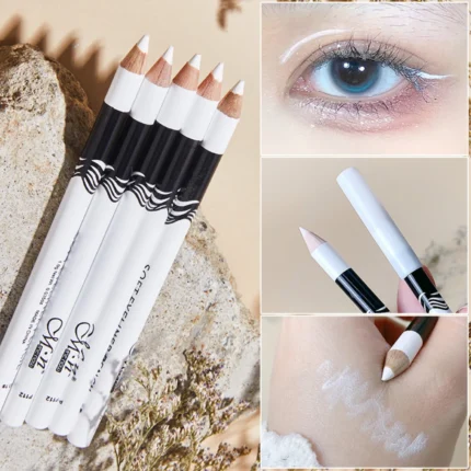 Eyeliner Pencil Eye Styling Pen Professional Portable Quick- Eye Liner Pen White for Female Make Up Beauty Cosmetics Tools - Image 13